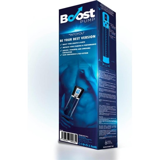 Boost Pumps Automatic Penis Pump with LCD Screen PSX08 USB