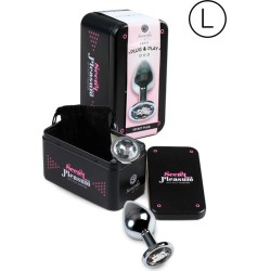 Secret Play Butt Plug Size L Clear