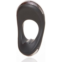 Hot Octopuss Atom Plus Virbrating Penis Ring and Perianal Stimulator Black