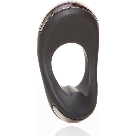 Hot Octopuss Atom Plus Virbrating Penis Ring and Perianal Stimulator Black