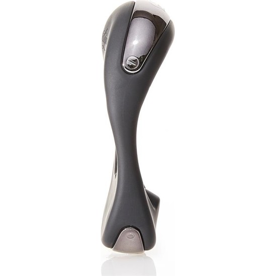 Hot Octopuss Atom Plus Virbrating Penis Ring and Perianal Stimulator Black