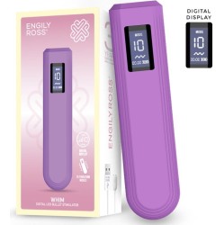 Digital Whim Digital Display Vibrator Bullet 12.9 cm