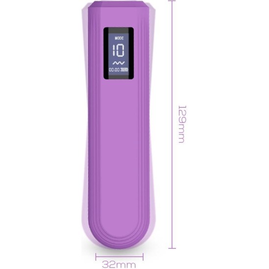 Digital Whim Digital Display Vibrator Bullet 12.9 cm