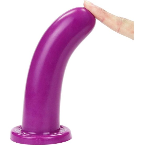 Lovetoy Stimulator Holy Dong 6 Liquid Silicone Purple