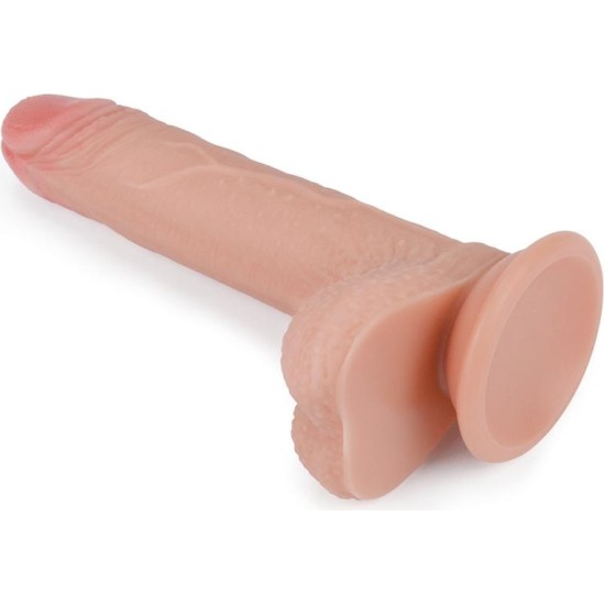 Lovetoy Dildo Nature 7 Liquid Silicone Flesh