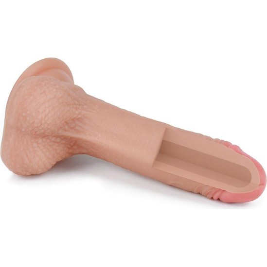 Lovetoy Dildo Nature 7 Liquid Silicone Flesh