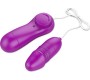 Flu?D Laary Multi-Speed Vibrating Egg with Remote Control Purple