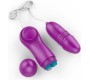 Flu?D Laary Multi-Speed Vibrating Egg with Remote Control Purple