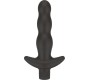 A-Gusto Vibrating Butt Plug Black