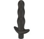 A-Gusto Vibrating Butt Plug Black