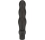 A-Gusto Vibrating Butt Plug Black