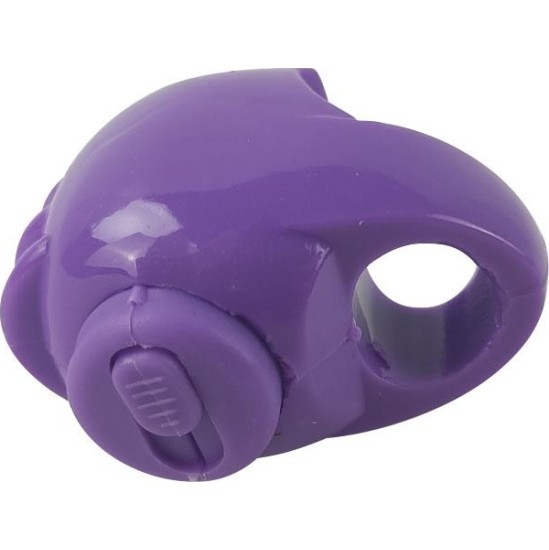 A-Gusto Finger Ring with Vibration Purple