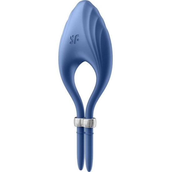 Satisfyer Vibrating Penis Ring Duelist Blue