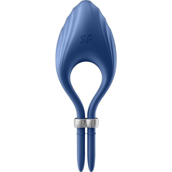 Satisfyer Vibrating Penis Ring Duelist Blue