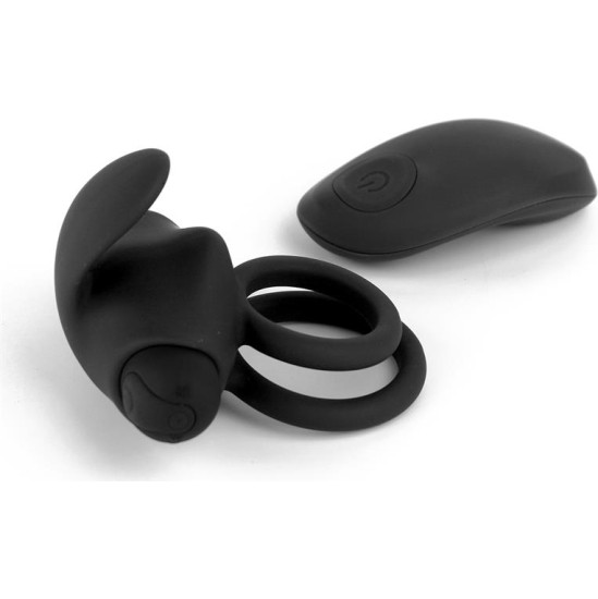 Tardenoche Reerin Dual Vibrating Ring USB Remote Control USB Silicone