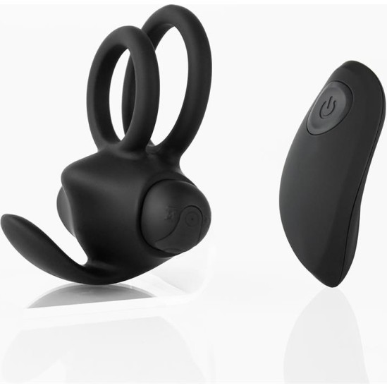 Tardenoche Reerin Dual Vibrating Ring USB Remote Control USB Silicone