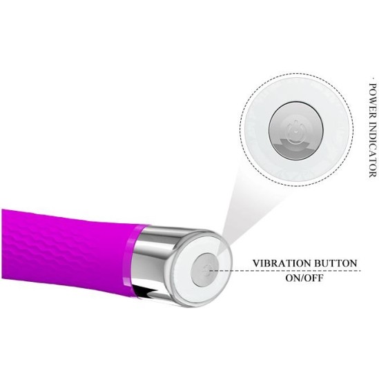 Prettylove Vibe Sebastian Silicone Purple