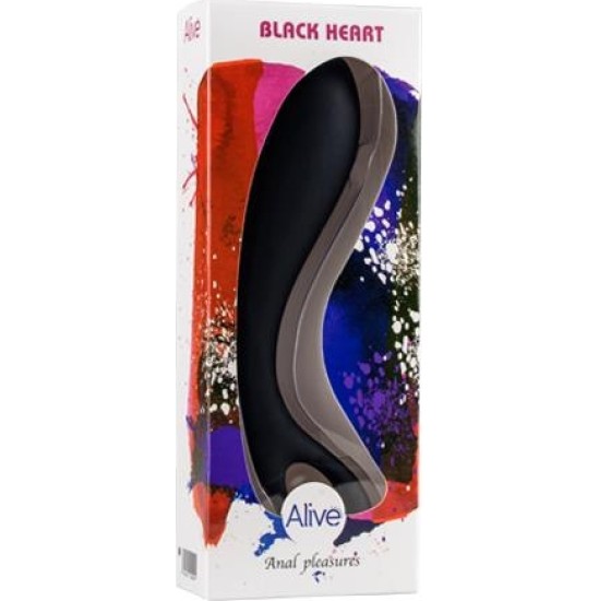 Alive Butt Stimulator Black Heart