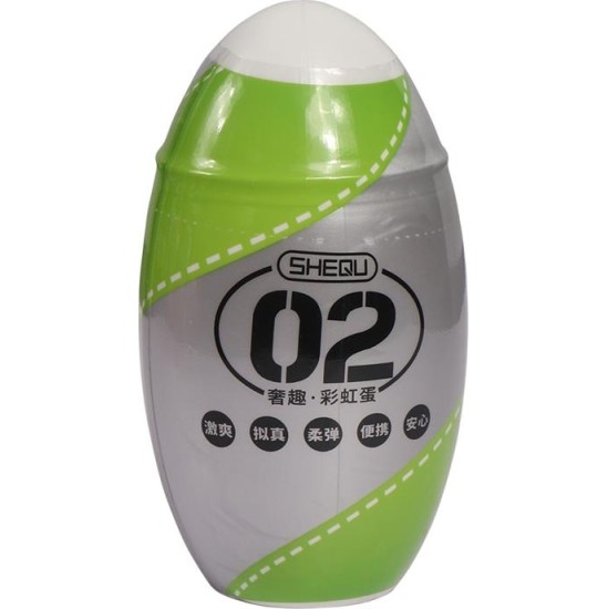 Shequ Masturbator Rainbow Green