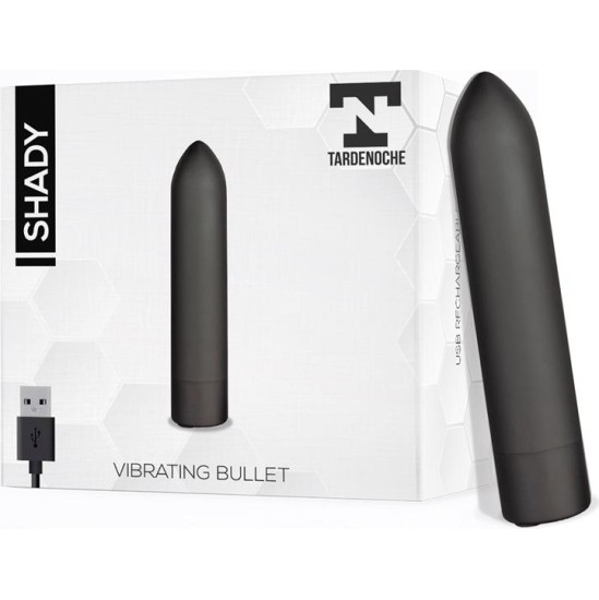 Tardenoche Shady Vibrating Bullet USB Rechargable Waterproof