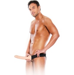 Fetish Fantasy Series Hollow Strap-On 25 cm Flesh