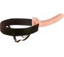 Fetish Fantasy Series Hollow Strap-On 25 cm Flesh