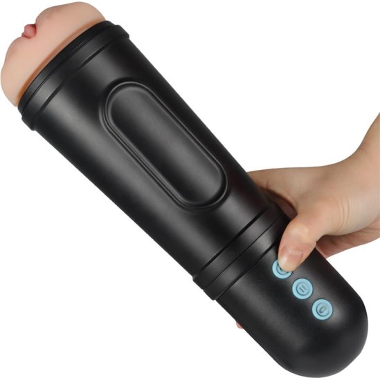 Juicy Lamour Locker Masturbator with Vibrating and Sucking Efect