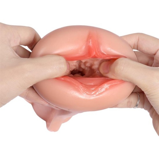 Shequ Vibrating Masturbator USB Tiny Man