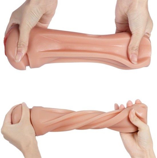 Shequ Vibrating Masturbator USB Tiny Man