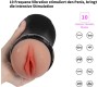 Shequ Vibrating Masturbator USB Tiny Man
