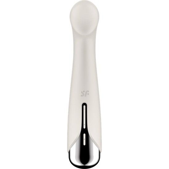 Satisfyer Spinning G-Spot 1 Vibe and Rotator Beige