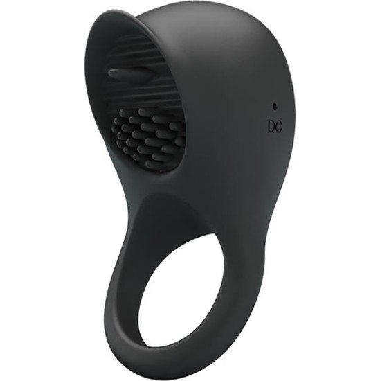 Prettylove Cock Ring Shaking II with Licking Function