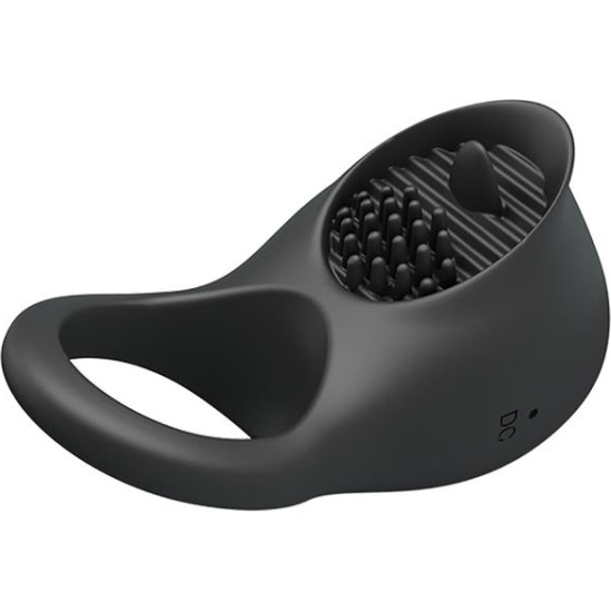 Prettylove Cock Ring Shaking II with Licking Function