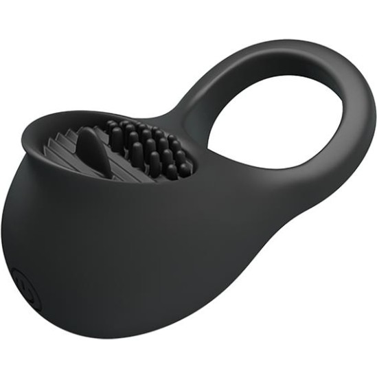 Prettylove Cock Ring Shaking II with Licking Function