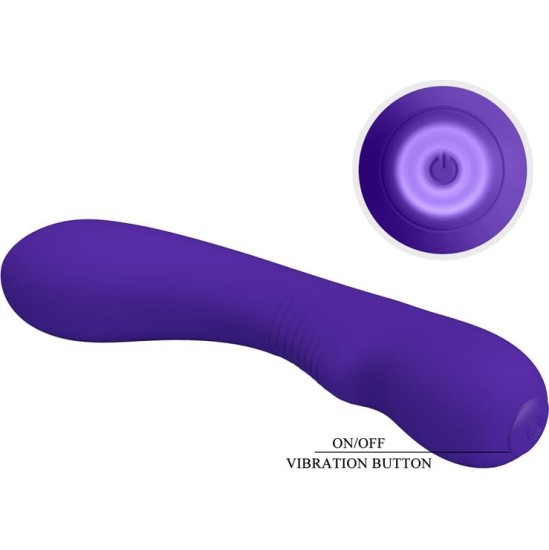 Prettylove Prescott Vibrator USB Silicone Lilac