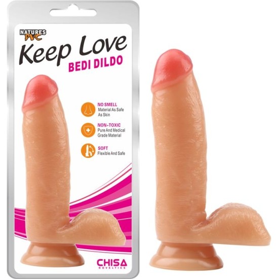Chisa Dildo Bedi 17 x 3.6 cm Flesh