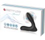 Prettylove Anal Stimulator Inflatable Leonard Silicone USB Black