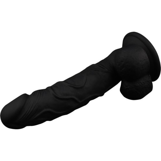 Chisa Dildo Labour 8 Liquid Silicone Black