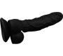 Chisa Dildo Labour 8 Liquid Silicone Black
