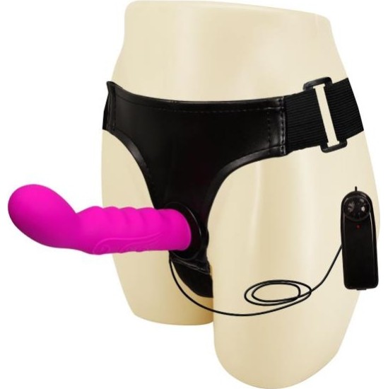 Baile Strap-on with Dildo Purple 15.5 cm