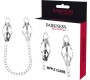 Darkness Bondage DARKNESS - METAL NIPPLE CLAMP WITH CHAIN