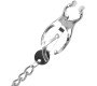 Darkness Bondage DARKNESS - METAL NIPPLE CLAMP WITH CHAIN