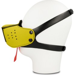 Ohmama Fetish DOG MUZZLE - YELLOW
