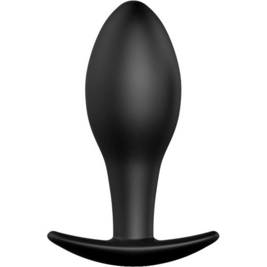 Pretty Love Bottom PRETTY LOVE - ANAL PLUG SILICONE ANCHOR 8.5 CM BLACK