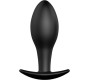 Pretty Love Bottom PRETTY LOVE - ANAL PLUG SILICONE ANCHOR 8.5 CM BLACK