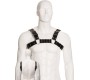 Leather Body BLACK BULL DOG HARNESS
