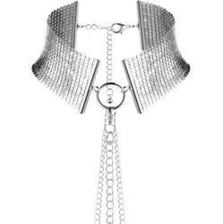 Bijoux Desire Metallique BIJOUX - D&Eacute;SIR M&Eacute;TALLIQUE SILVER METALLIC NECKLACE