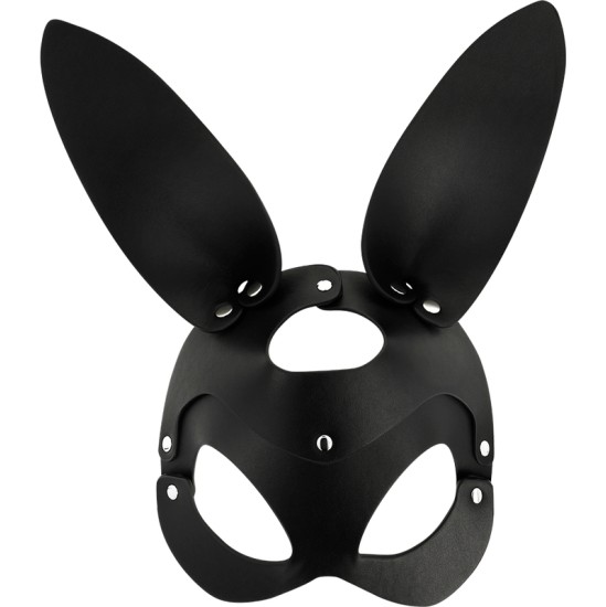 Coquette Accessories COQUETTE CHIC DESIRE - VEGAN LEATHER MASK WITH BUNNY EARS