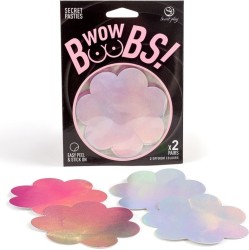 Secretplay 100% Fetish SECRET PLAY - WOW BOOBS! FLOWER NIPPLE COVERS