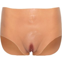 Hidden Desire ALTER EGO OPEN VAGINA BRIEF HIGH WAIST FLESH